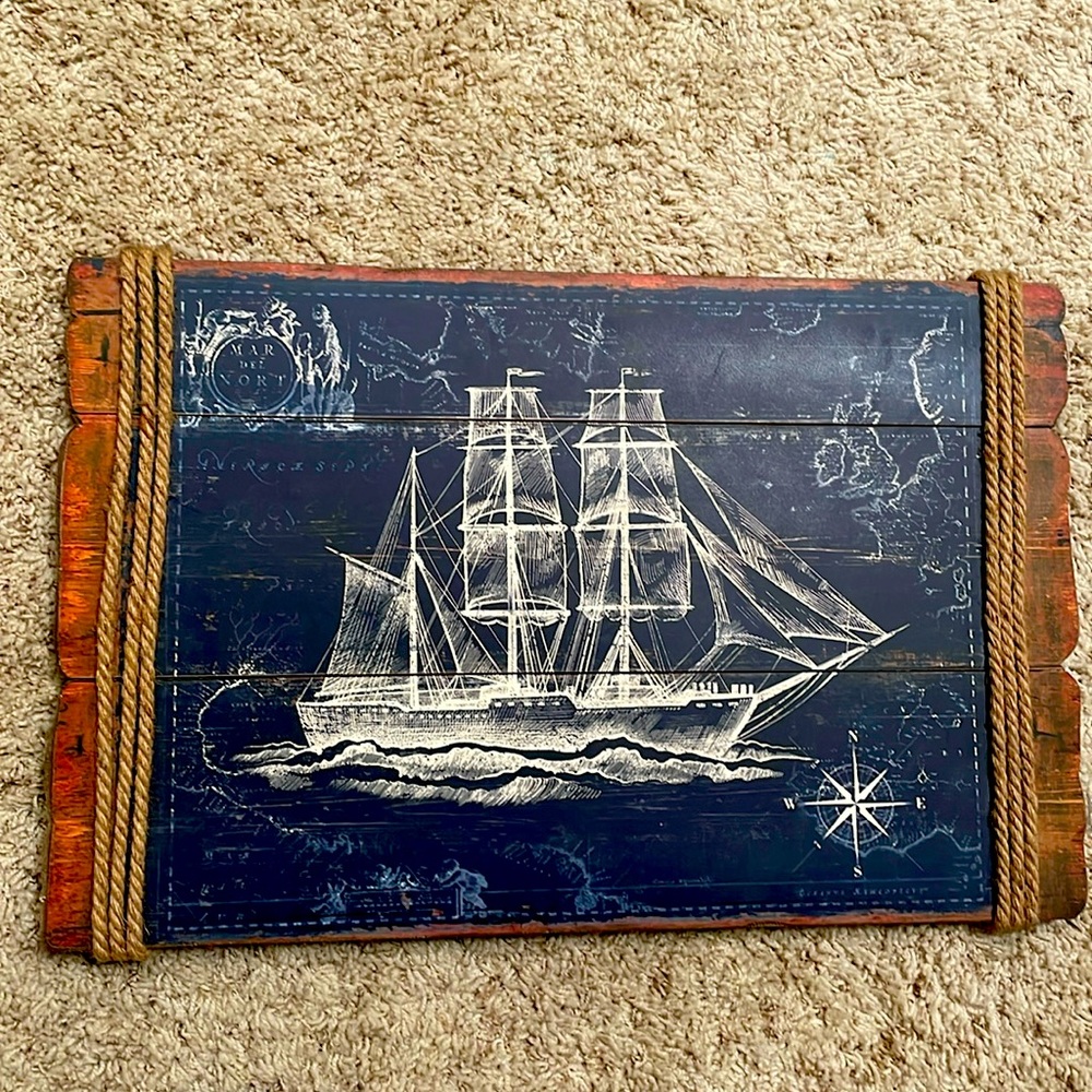 Nautical wood ship Picture